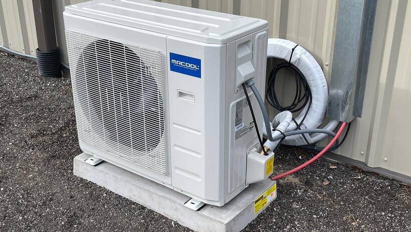 Professional AC installation by Evanx Cooling Systems technicians