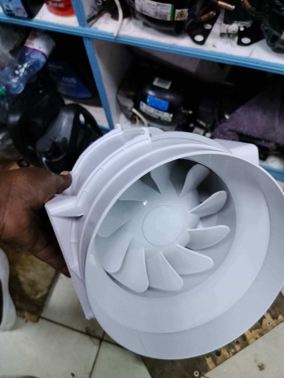 100mm PVC Inline Duct Fans
