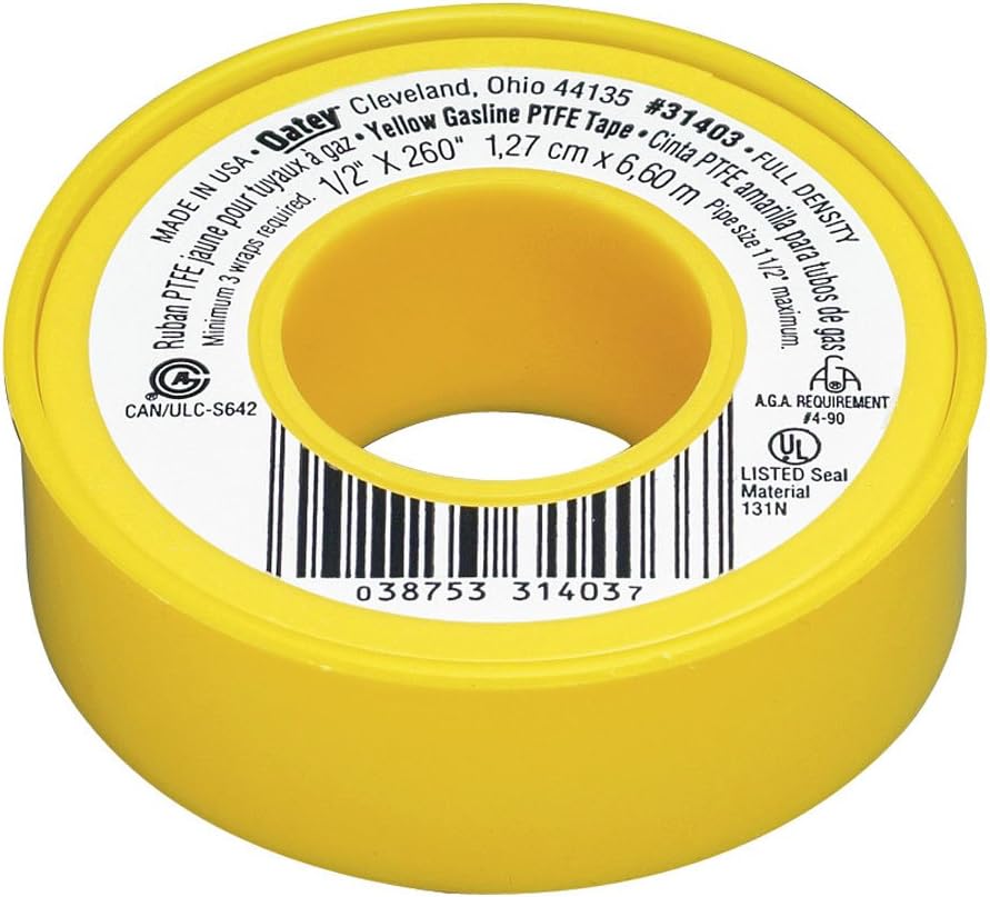 Thread Seals for Laboratory Gas Fittings
